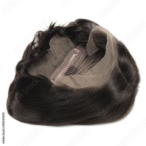 Straight black human hair extensions lace bob weaves  wigs	
