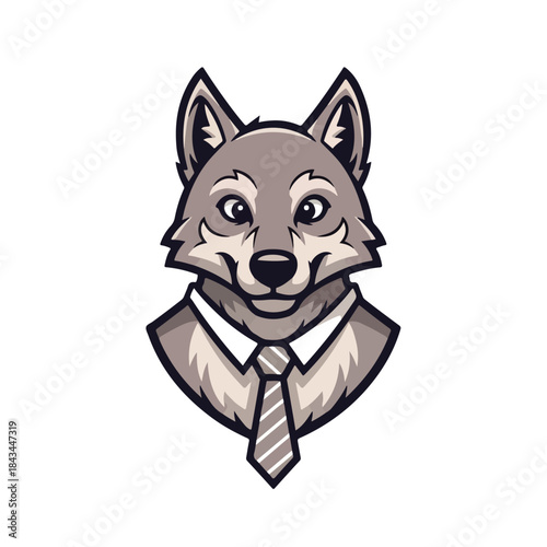 Angelic White Cat with Wings and Halo, Cute Cartoon Illustration