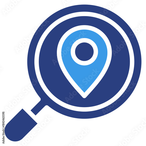 Search Location Icon Element For Design