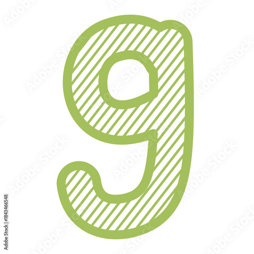 Handwritten Lowercase Letter Vector