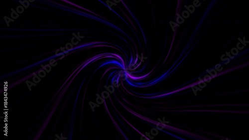 abstract twirly background. 4K animation