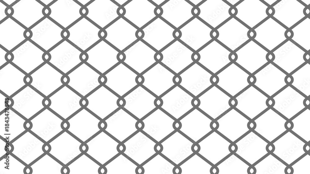 Naklejka premium 金網 フェンス 背景素材 灰色 Wire mesh fence background material gray