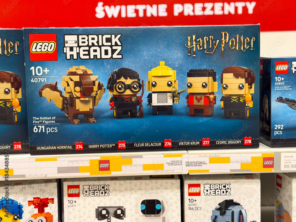 Obraz premium LEGO BrickHeadz Harry Potter Character Set