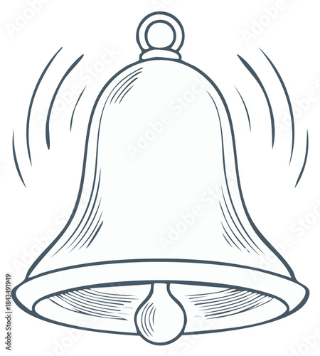 Ringing Bell Illustration