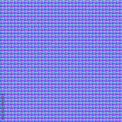 The background of geometrical pattern.
Normal mapping texture. And complete seamless pattern.