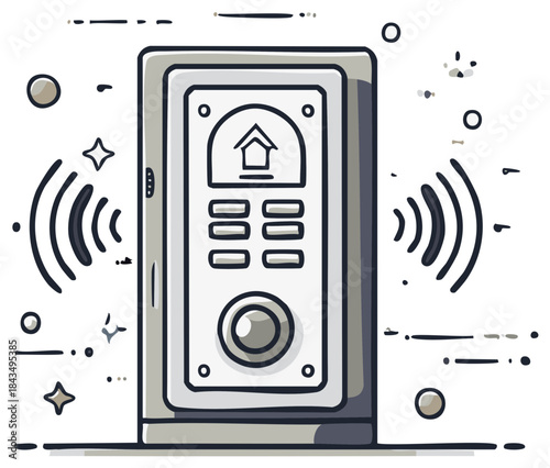 Modern Wireless Intercom System for Smart Home Security and Access