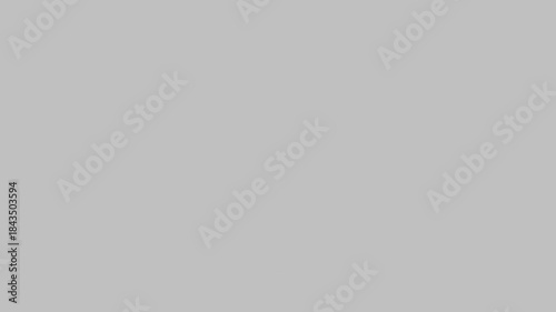 Looping pulsing gray circles with soft shadows on neutral background in 4K