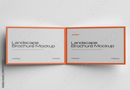 Landscape Brochure Mockup