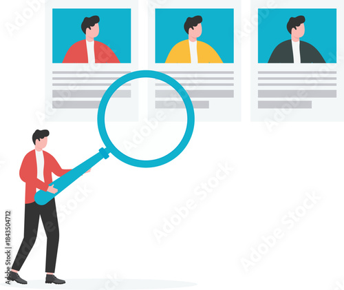 concept of recruitment and human resources
