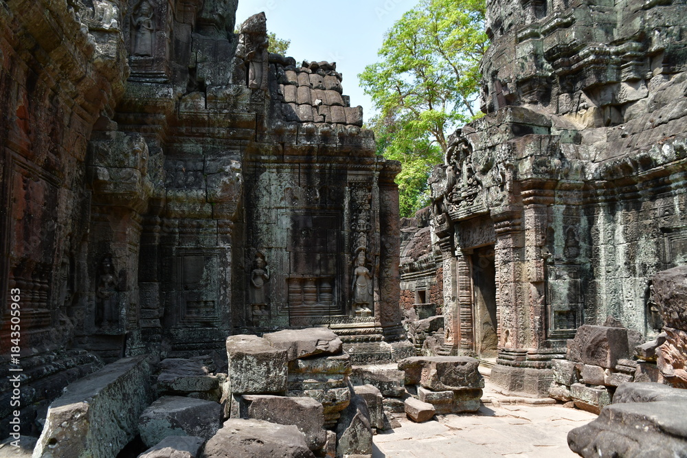Fototapeta premium カンボジア シェムリアップ遺跡群 タ・ソム