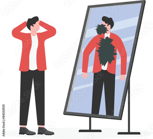 Dreams or hopes shattered, Hope or confidence lost,
