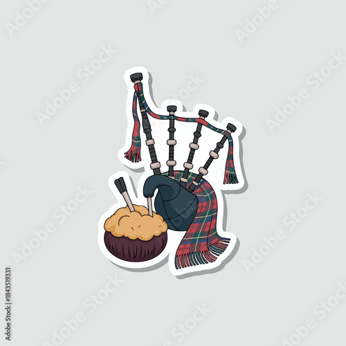 January 25 Burns Night Icon

