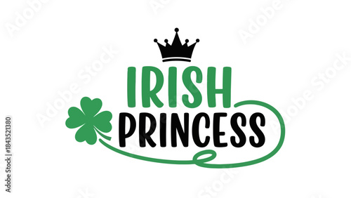 A St. Patrick's Day themed graphic featuring the text 