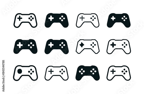 Gadget Logo Icons. technology gadgets. Icon set. Set Logo of tec