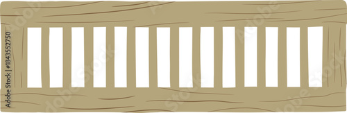 시골 나무 창문