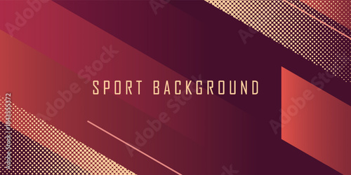 Modern red gradient sport background. line and shape diagonal. Modern concept for graphic design, background, web design, poster, banner, book, slideshow.