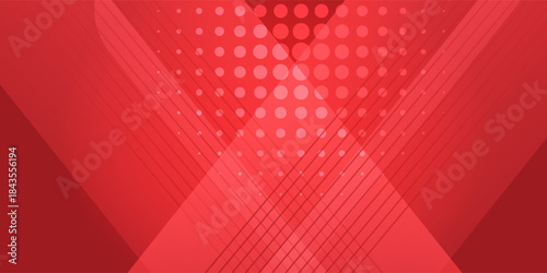 Light Red vector background with straight lines and dots. Capsules on blurred abstract background with gradient dots. The template can be used as a background.