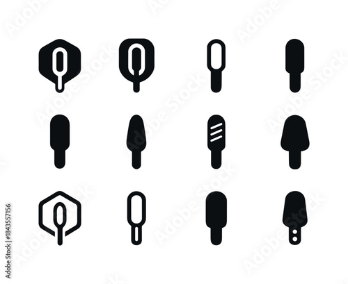 Shoe Lace Logos. shoe lace. Icon set. Set Logo of shoe lace: agl