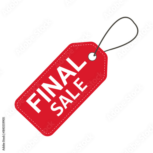 Final sale. Sale label. Discounted price tag layout. Sale symbol. To attract customer attention. Promotions and discounts. Cheaper than the regular price. Great buy. Special price offer.