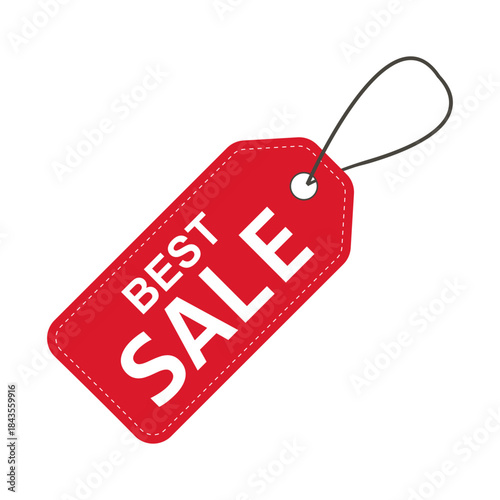 Best sale. Sale label. Discounted price tag layout. Sale symbol. Attracting customer attention. Promotions and discounts. Cheaper than the regular price. Bargain. Special price offer.