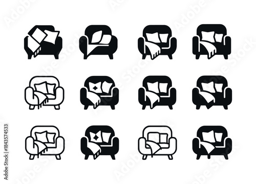 Cozy Corner Logos. making a cozy corner with pillows and a blank