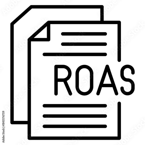ROAS icon