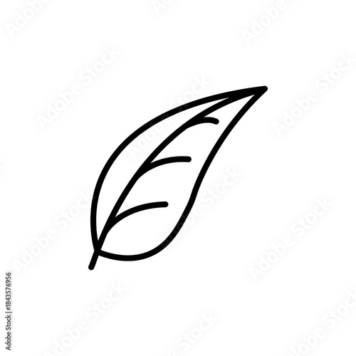Leaf icon. Green leaf vector collection. Ecology, environment, and nature symbols. Bio, organic, and vegan signs. Plant sprout logo elements for eco-friendly products.