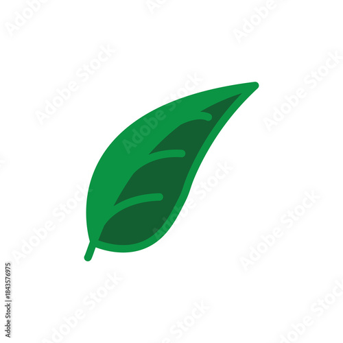 Leaf icon. Green leaf vector collection. Ecology, environment, and nature symbols. Bio, organic, and vegan signs. Plant sprout logo elements for eco-friendly products.