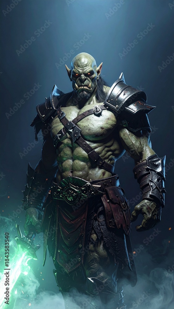 Fototapeta premium Orc warrior