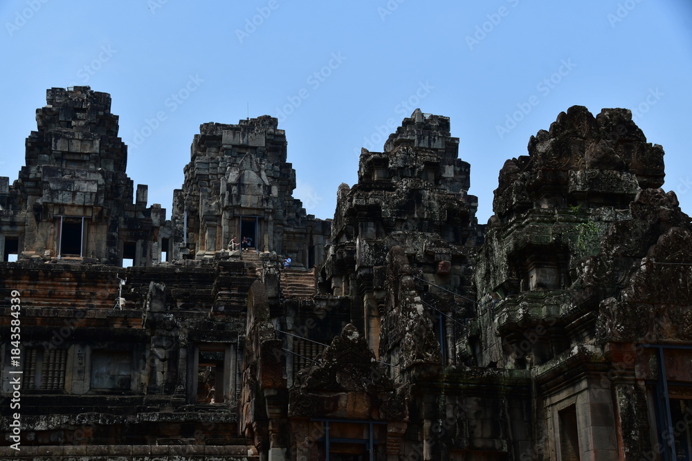 Fototapeta premium カンボジア シェムリアップ遺跡群 タ・ケウ