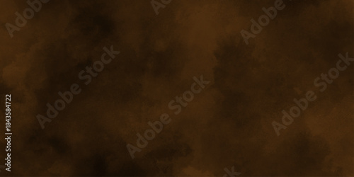 spectacular abstract brown smoke isolated color brown background .Black and brown smoke aquarelle smudge illustration smooth grungy smokey . Abstract Painted Illustration. Brush stroked painting.