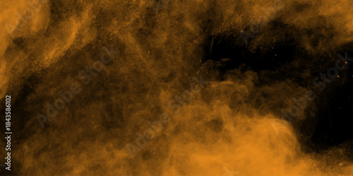 spectacular abstract brown smoke isolated color brown background .Black and brown smoke aquarelle smudge illustration smooth grungy smokey . Abstract Painted Illustration. Brush stroked painting.