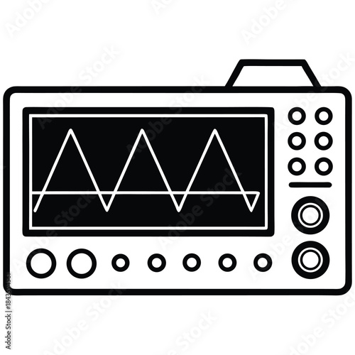 radio icon vector illustration