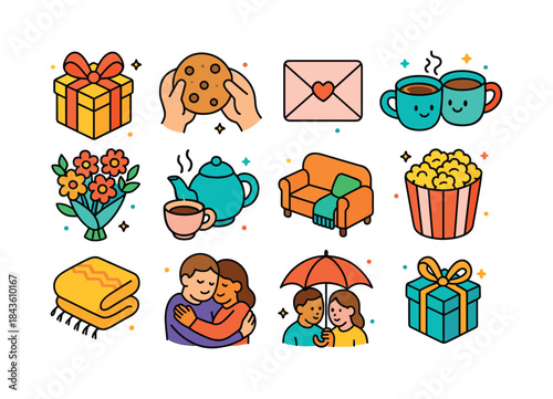 Everyday Sweetness Icons.