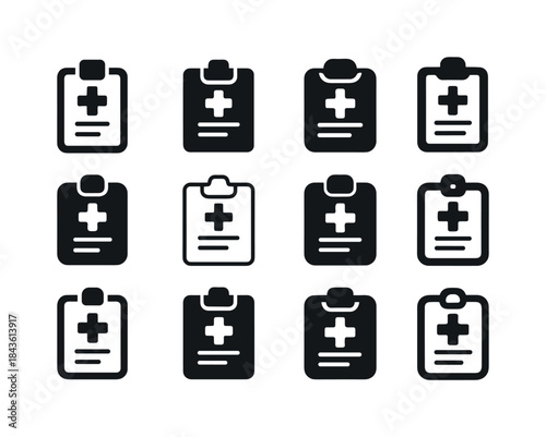 Regular Checkup Icons. The importance of regular checkups. Icon