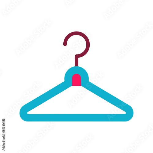 vector clip art mini backpack on white background for web and graphic design