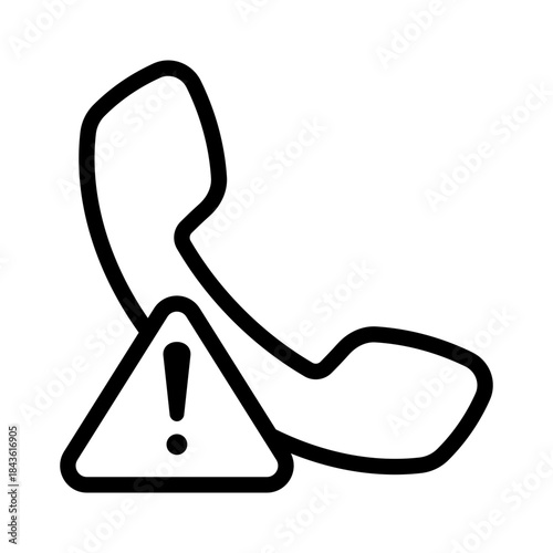 An essential icon for indicating a critical communication or support failure.