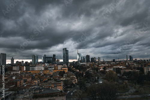 Foto prima della tempesta