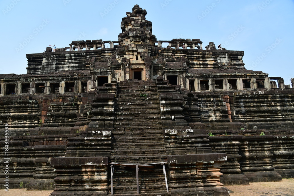 Naklejka premium カンボジア シェムリアップ遺跡群 パプーオン