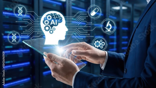 Innovative ai technology revolutionizing data analysis in business environments enhancing efficiency and insightful decision-making