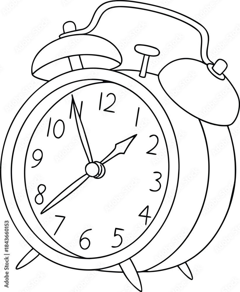 Obraz premium retro alarm clock