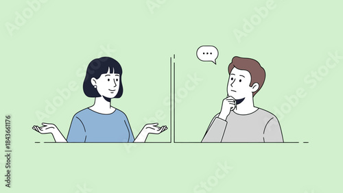 Two People Engaged in a Virtual Video Call Using Laptop and Smartphone