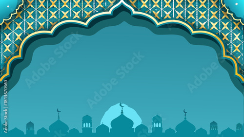 Camels silhouetted against a desert sunset reflection Two camels by a desert oasis at sunset 