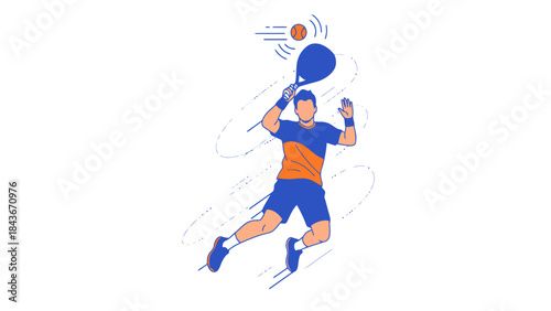 Energetic Young Woman Running and Jumping with Fitness Tracker on Wrist