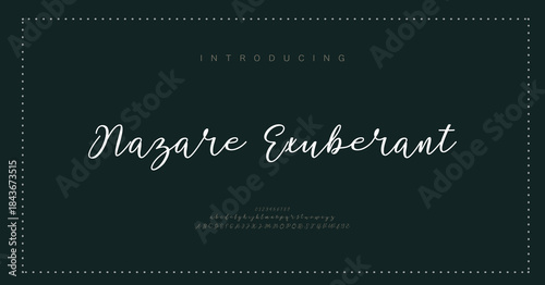 Luxury alphabet letters font. Typography elegant wedding classic lettering serif fonts decorative vintage retro concept. vector illustration
