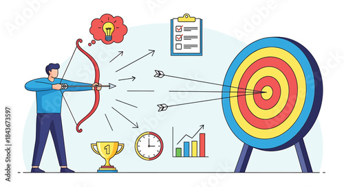 Business strategy success target