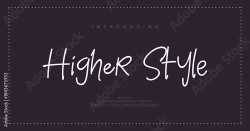 Minimal luxury font alphabet logo. Typography beauty fashion elegant minimalist serif italic fonts decorative wedding vintage retro logos. vector illustration
