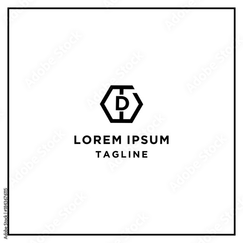 td or dt hexagon logo