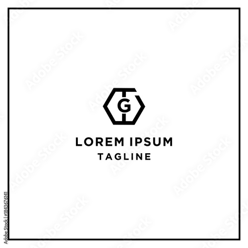 tg or gt hexagon logo