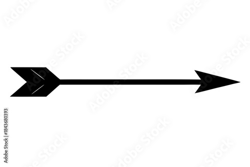 Classic Arrow Vector – Minimalist Directional Icon

